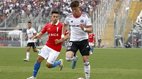 Pablo Parra fue titular en Colo Colo ante la UC.
