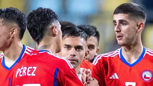 La Roja Sub 23 en Santiago 2023. Crédito: Team Chile.
