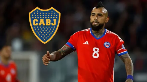 Arturo Vidal, cerca de Boca Juniors.
