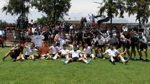 La Sub 16 clasifica a la final. Crédito: Colo Colo Fútbol Joven.
