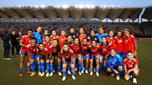 La formación de Chile Femenino vs Perú
