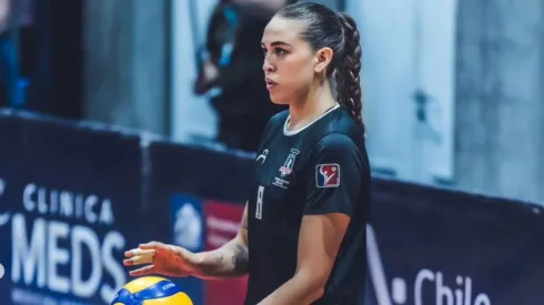 Marlen Siri, la jugadora argentina de Colo Colo Voley.
