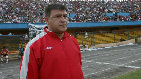 Claudio Borghi como entrenador de Colo Colo. (Foto: Photosport)
