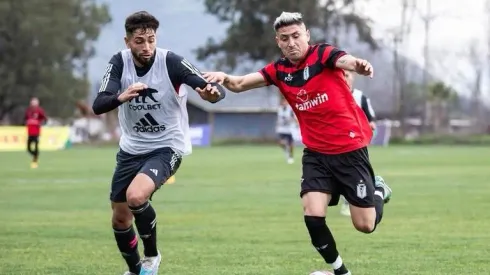 Colo Colo suma fútbol en amistoso a puertas cerradas ante Santiago Morning.
