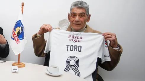 Jorge Toro, ídolo de Colo Colo y de todo el fútbol chileno.
