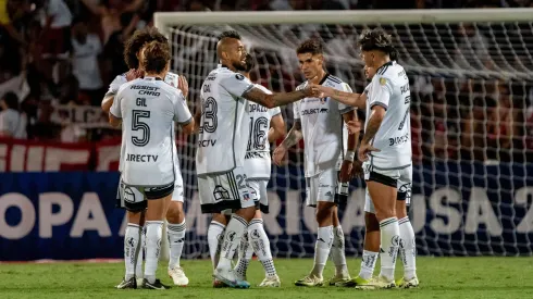 Colo Colo vio anulado un golazo vs Godoy Cruz.
