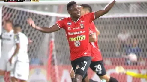 Danny Pérez brilló en la derrota del Caracas ante el Atlético Mineiro.
