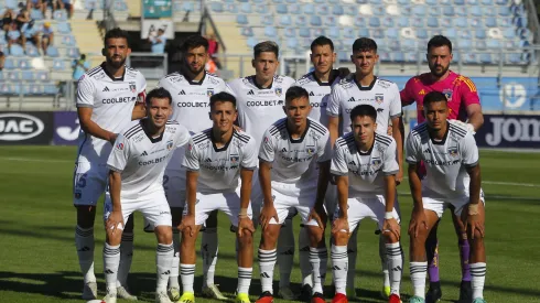 Formación de Colo Colo vs Ñublense.
