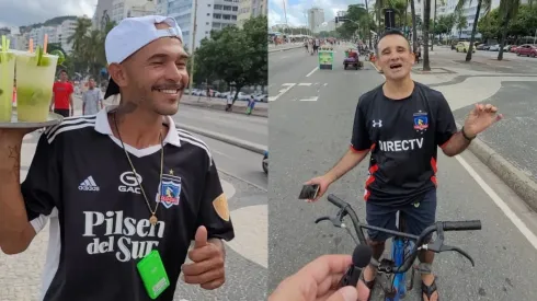 La Albolocura se instaló en Río de Janeiro antes del Colo Colo vs Fluminense.
