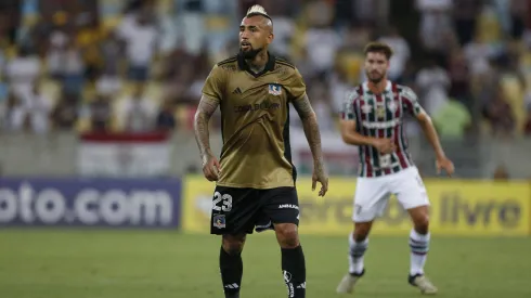 Vidal habló tras el partido de Colo Colo vs Fluminense.
