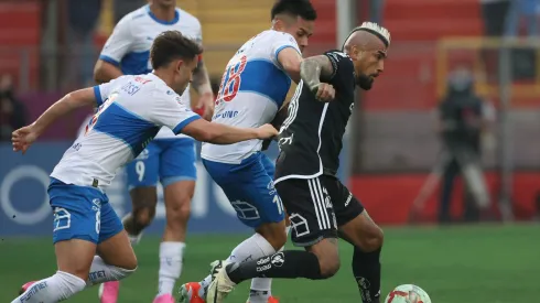 Arturo Vidal jugó muy bien ante la UC
