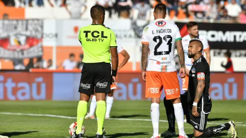Arturo Vidal terminó muy enojado con Nicolás Gamboa.
