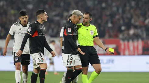 Diego Flores, en el duelo ante Colo Colo
