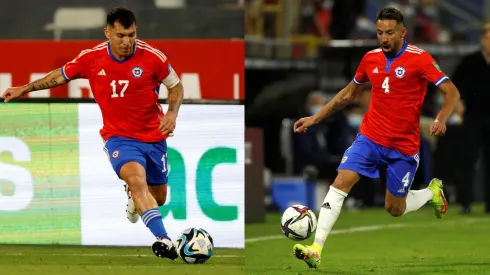 Gary Medel y Mauricio Isla fueron acercados a Colo Colo.
