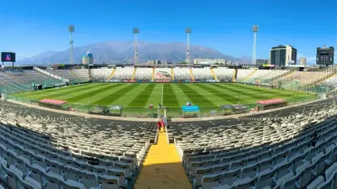 Los nuevos trabajos en la cancha del Estadio Monumental