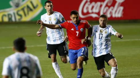 Chile se mide ante Argentina en la Copa América.
