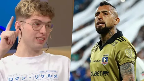Arturo Vidal recibió tremendo espaldarazo de streamer argentino.
