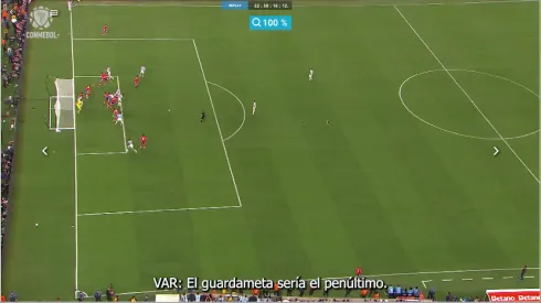 La CONMEBOL liberó los audios del VAR para validar el gol de Argentina ante Chile.
