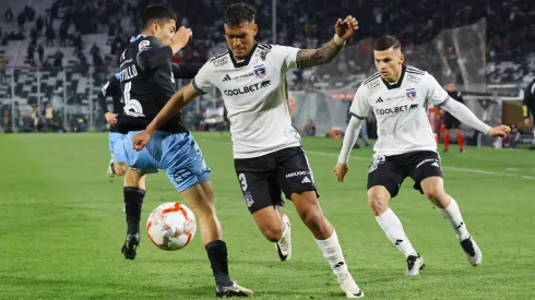 Daniel Gutiérrez jugó casi la totalidad del partido con Colo Colo
