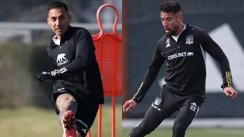 Javier Correa y Mauricio Isla se alistan para debutar en Colo Colo.
