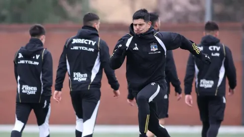 Colo Colo vive intensos entrenamientos.
