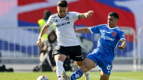 Opazo jugó de defensa central ante la U.
