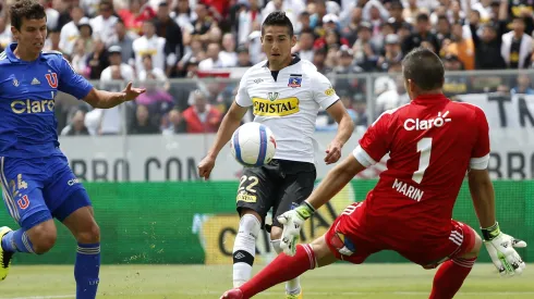 Juan Delgado se reencuentra por primera vez con Colo Colo.
