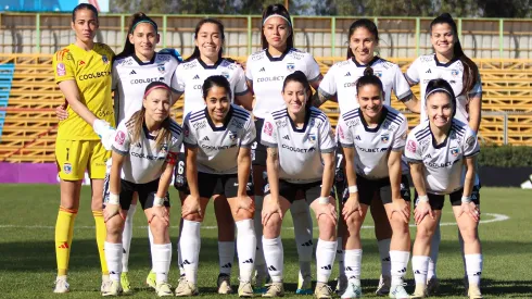 La máxima goleadora de Colo Colo Femenino en 2024.
