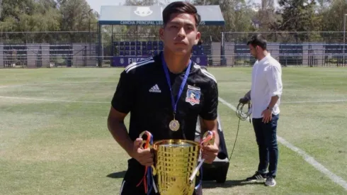 Ervin Vaca jugando por Colo Colo
