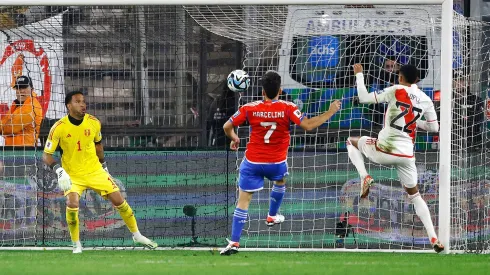 Marcelino Núñez anotó el último gol en un partido oficial para Chile. Fue en la victoria por 2-0 ante Perú en la fecha 3 de las Eliminatorias Sudamericanas.