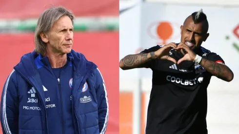 Ricardo Gareca no entra en polémica con Arturo Vidal.
