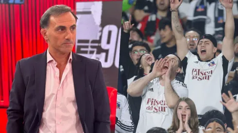 Diego Latorre vivió incómodo momento con hinchas de Colo Colo.
