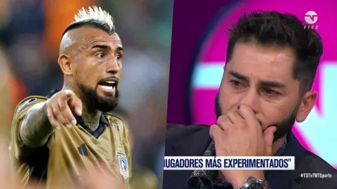 Arturo Vidal puso en su lugar a Johnny Herrera.
