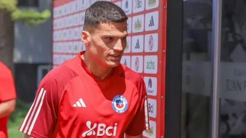 Futbol, Entrenamiento seleccion chilena sub 23.<br />
Fecha 30, campeonato Nacional 2023.<br />
Lucas Cepeda de la seleccion chilena sub 23 en el complejo Juan Pinto Duran.<br />
Santiago, Chile.<br />
05/12/2024<br />
Sebastian Ñanco/Photosport
Football, Trainning session of Chile team U 23.<br />
Lucas Cepeda, attend a trainnig session of national Chile team U 23 in Juan Pinto Duran.<br />
Santiago, Chile.05/12/2023<br />
Sebastian Ñanco/Photosport
