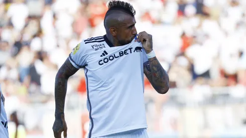 Arturo Vidal habló en conferencia de prensa.
