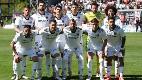 La probable formación de Colo Colo vs Palestino.
