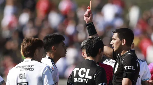 Informe arbitral sobre la roja de Erick Wiemberg.
