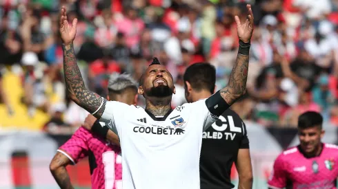 Arturo Vidal se vistió de profeta en Colo Colo.
