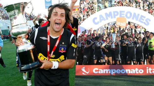 Arturo Sanhueza y la principal figura de Colo Colo en 2024.
