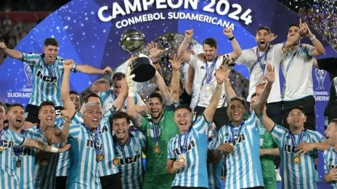 Racing fue campeón de la Copa Sudamericana.
