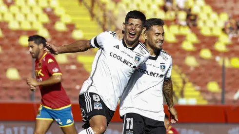 Esteban Pavez no puede más de felicidad en Colo Colo.
