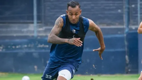Sebastián Villa en la pretemporada de Independiente Rivadavia. (Foto: sebastian14villa)
