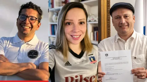 Los candidatos a la presidencia del CSD Colo Colo.
