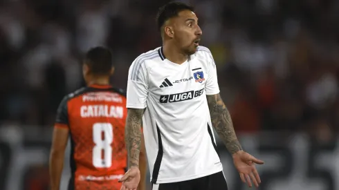 Javier Correa busca volver a anotar en Colo Colo.
