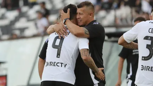 Jorge Almirón destacó el rendimiento de Javier Correa.
