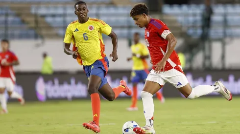 Chile Sub 20 perdió contra Colombia.
