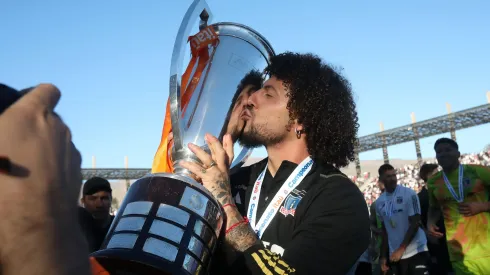 Maximiliano Falcón sigue pendiente de Colo Colo.

