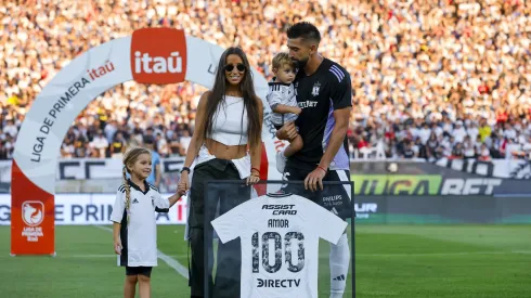 Emiliano Amor cumplió 100 partidos en Colo Colo.
