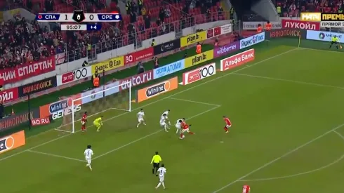 Pablo Solari puso el 2-0 en el triunfo del Spartak.
