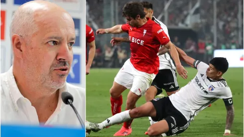 Juan Tagle pidió la suspensión del partido ante Colo Colo.
